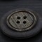 4 Pieces Brown Faux Wood Plastic Buttons Four Hole 27mm 1 1/8"
